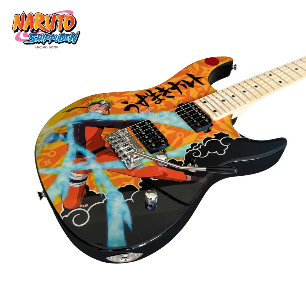 กีตาร์รุ่นพิเศษ Naruto Shippuden x Vader Guitar 3 กีตาร์รุ่นพิเศษ Naruto Shippuden x Vader Guitar