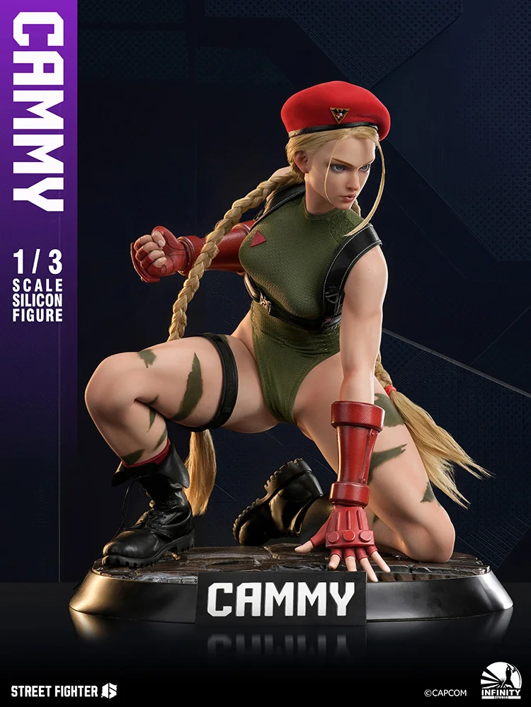 แคมมี่ Street Fighter 6 หุ่นซิลิโคนใหญ่บึ้ม!! สเกล 1/3 สุดเนี๊ยบ