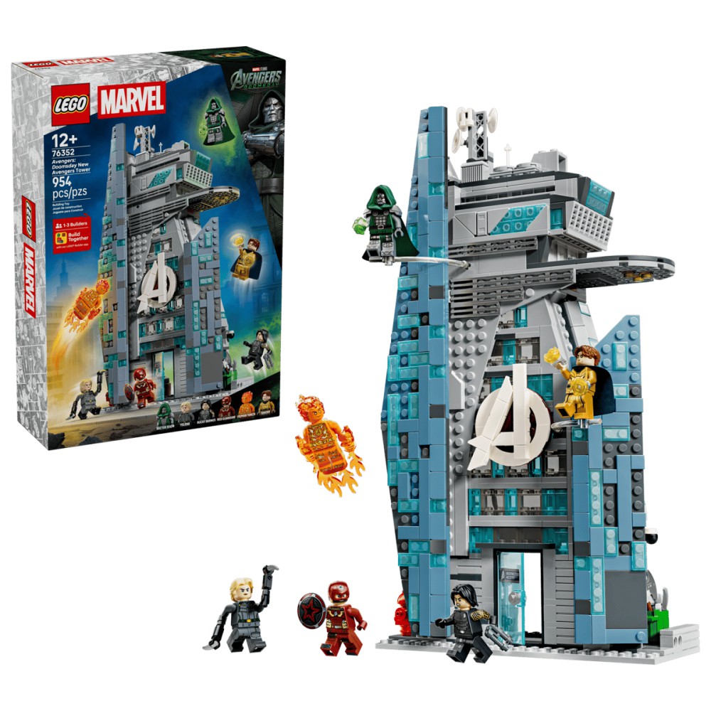 LEGO เปิดตัวฐาน New Avengers Tower มาพร้อม Doctor Doom!