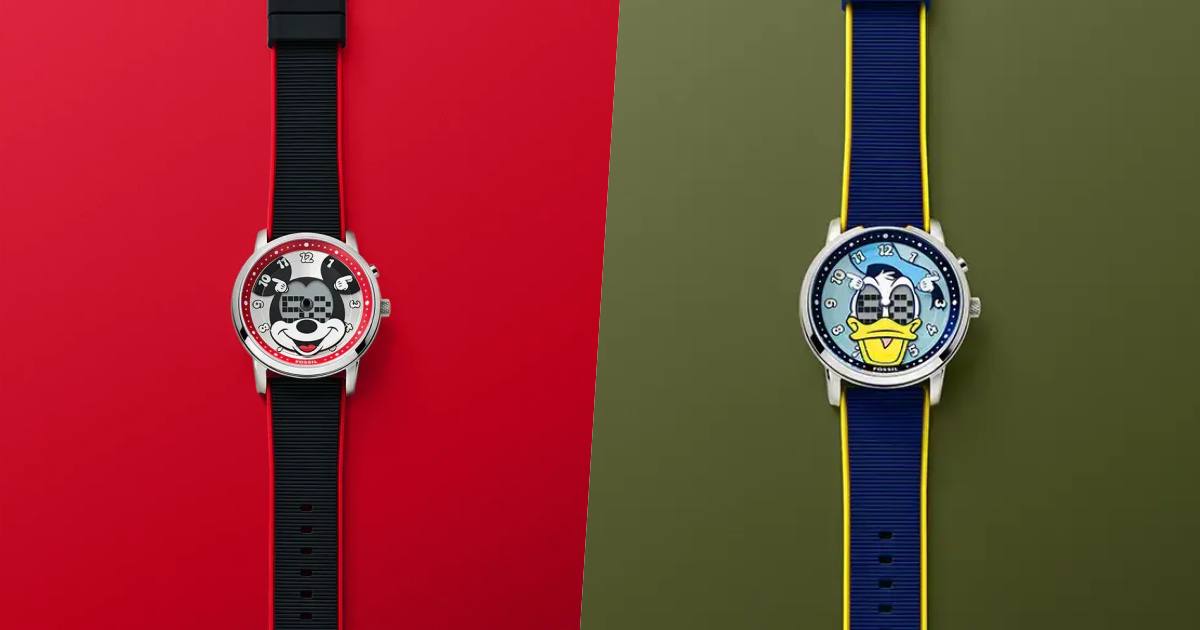 2 นาฬิกาข้อมือรุ่น Limited Edition คอลเลคชั่นใหม่ธีม ตัวละคร Disney จาก Fossil