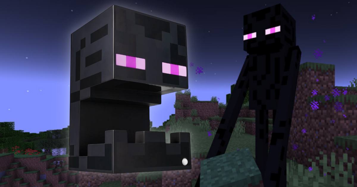 ไฟเซ็นเซอร์ตรวจจับความเคลื่อนไหว Enderman จาก Minecraft 1 ไฟเซ็นเซอร์ตรวจจับความเคลื่อนไหว Enderman จาก Minecraft