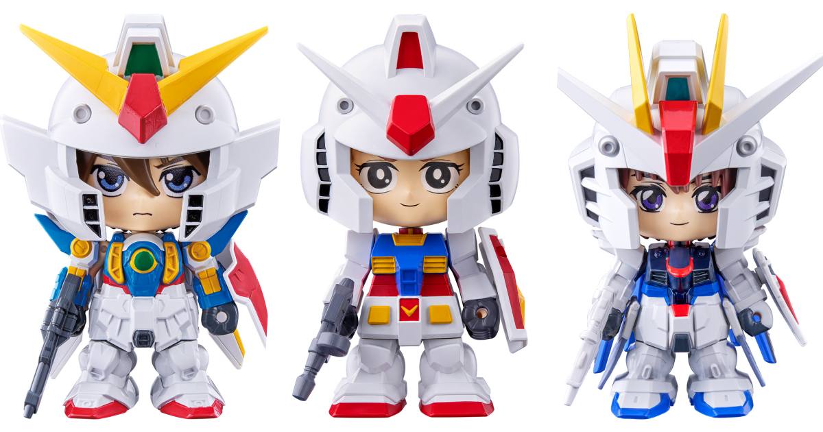 ฟิกเกอร์จิ๋วจากซีรีส์ Gundam มาพร้อมนักบินประจำหุ่นรบ 1 ฟิกเกอร์จิ๋วจากซีรีส์ Gundam มาพร้อมนักบินประจำหุ่นรบ