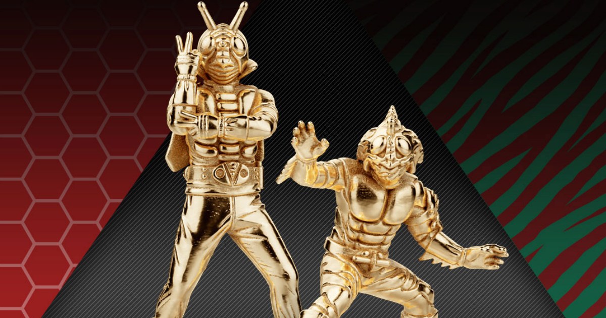 ฟิกเกอร์ทองคำ Kamen Rider คอลเลคชั่นใหม่มาแล้ว 1 ฟิกเกอร์ทองคำ Kamen Rider คอลเลคชั่นใหม่มาแล้ว