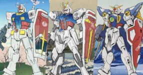 BANDAI เผยภาพโมเดล Gundam เวอร์ชั่น Ukiyo-e