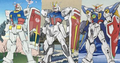 BANDAI เผยภาพโมเดล Gundam เวอร์ชั่น Ukiyo-e