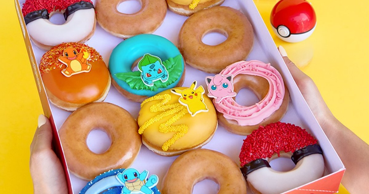 Krispy Kreme พร้อมเสิร์ฟโดนัทในธีม Pokemon