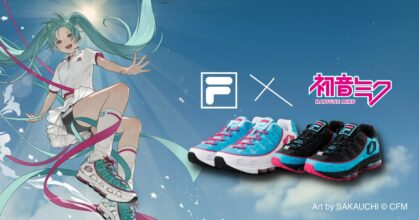 คอลเลคชั่นรองเท้ารุ่นพิเศษธีม Hatsune Miku x FILA