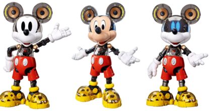 โมเดล Mickey Mouse แบบ 3 in 1 งานน่าสะสมจาก Sluban