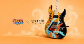 กีตาร์รุ่นพิเศษ Naruto Shippuden x Vader Guitar