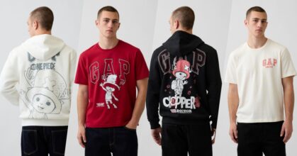 เสื้อ ONE PIECE คอลเลคชั่นใหม่จาก GAP ประเทศญี่ปุ่น