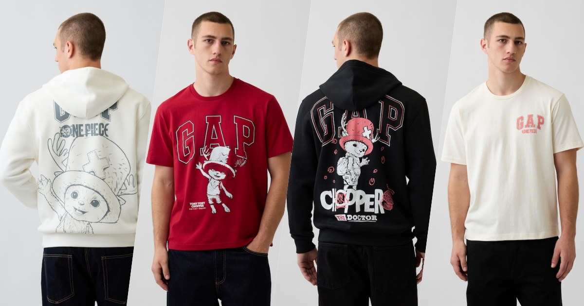 เสื้อ ONE PIECE คอลเลคชั่นใหม่จาก GAP ประเทศญี่ปุ่น