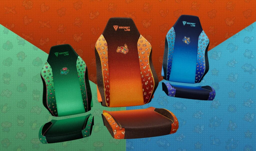 Secretlab SKINS เสริมทัพความน่ารักเก้าอี้เกมมิ่งในธีม Pokemon 2 Pokemon