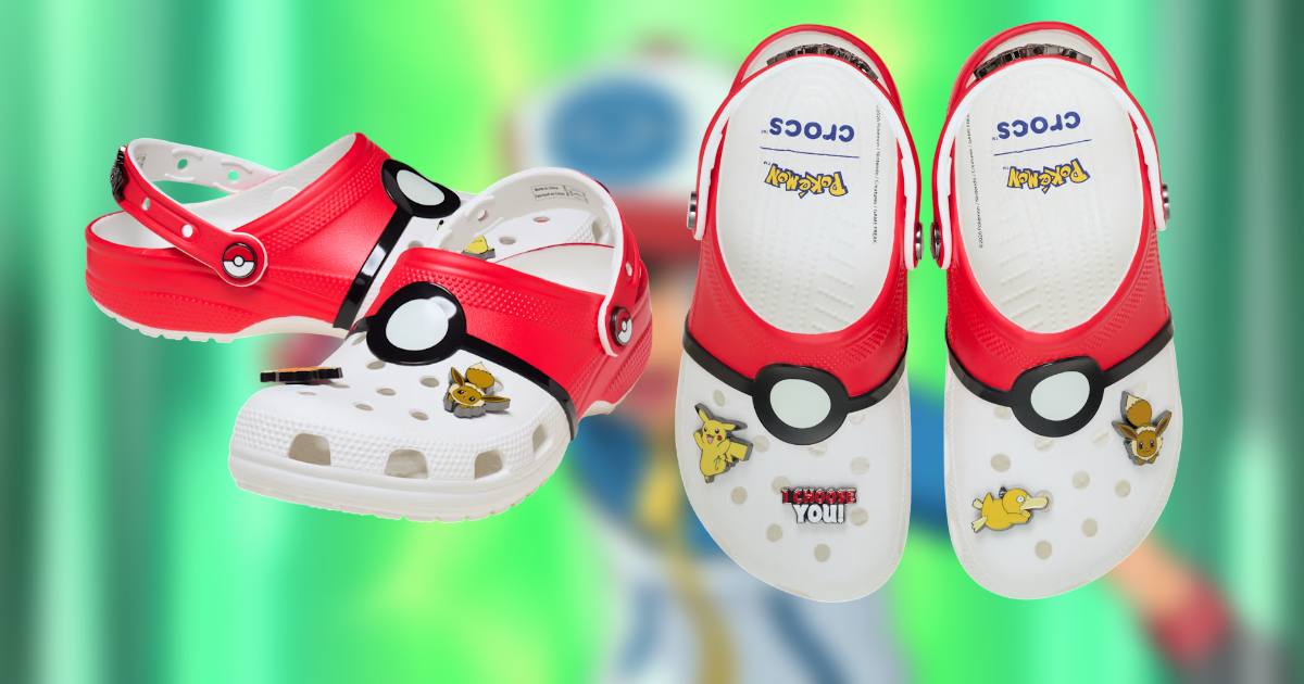 Crocs ปล่อยรองเท้าธีม Pokemon ในคอลเลคชั่นใหม่ Poké Ball