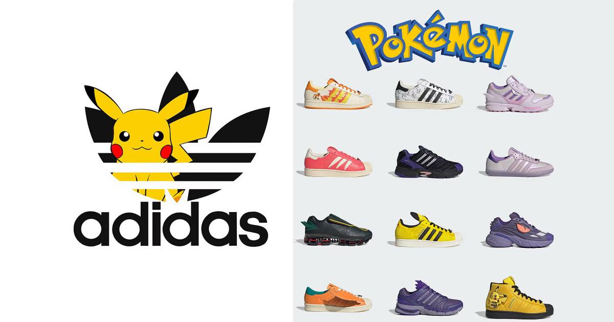 adidas ยกทัพรองเท้าคอลเลคชั่นใหม่ในธีมของเหล่า Pokemon