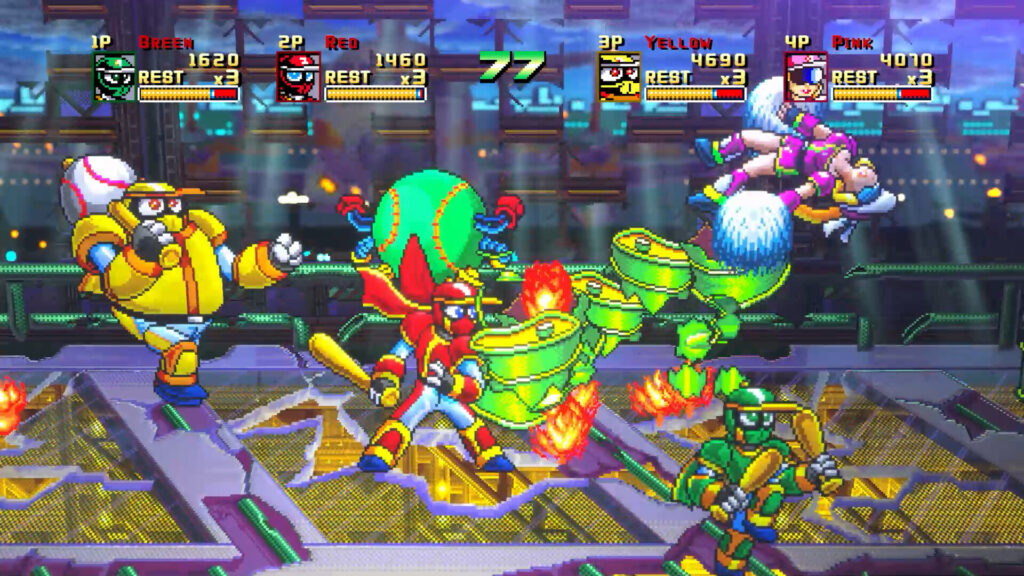 Ninja Baseball League Man