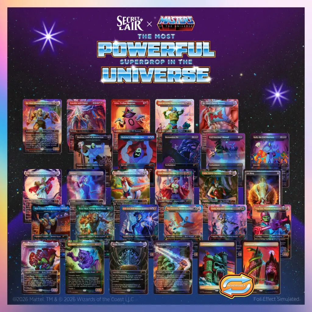 He-Man บุก Magic: The Gathering ในชุดการ์ดใหม่