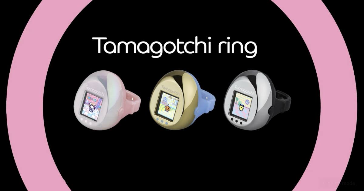 BANDAI เปิดตัว Tamagotchi รุ่นใหม่ที่มาในรูปแบบแหวน 1 BANDAI เปิดตัว Tamagotchi รุ่นใหม่ที่มาในรูปแบบแหวน