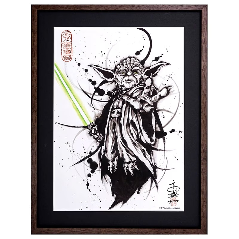 งดงามสุด ๆ กับภาพวาดและโปสเตอร์ของ Star Wars ในสไตล์ Ukiyo-e 7 Star Wars