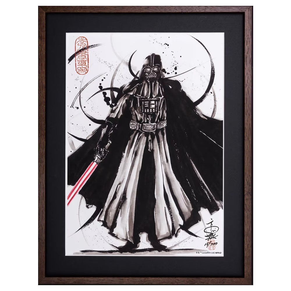 งดงามสุด ๆ กับภาพวาดและโปสเตอร์ของ Star Wars ในสไตล์ Ukiyo-e 4 Star Wars