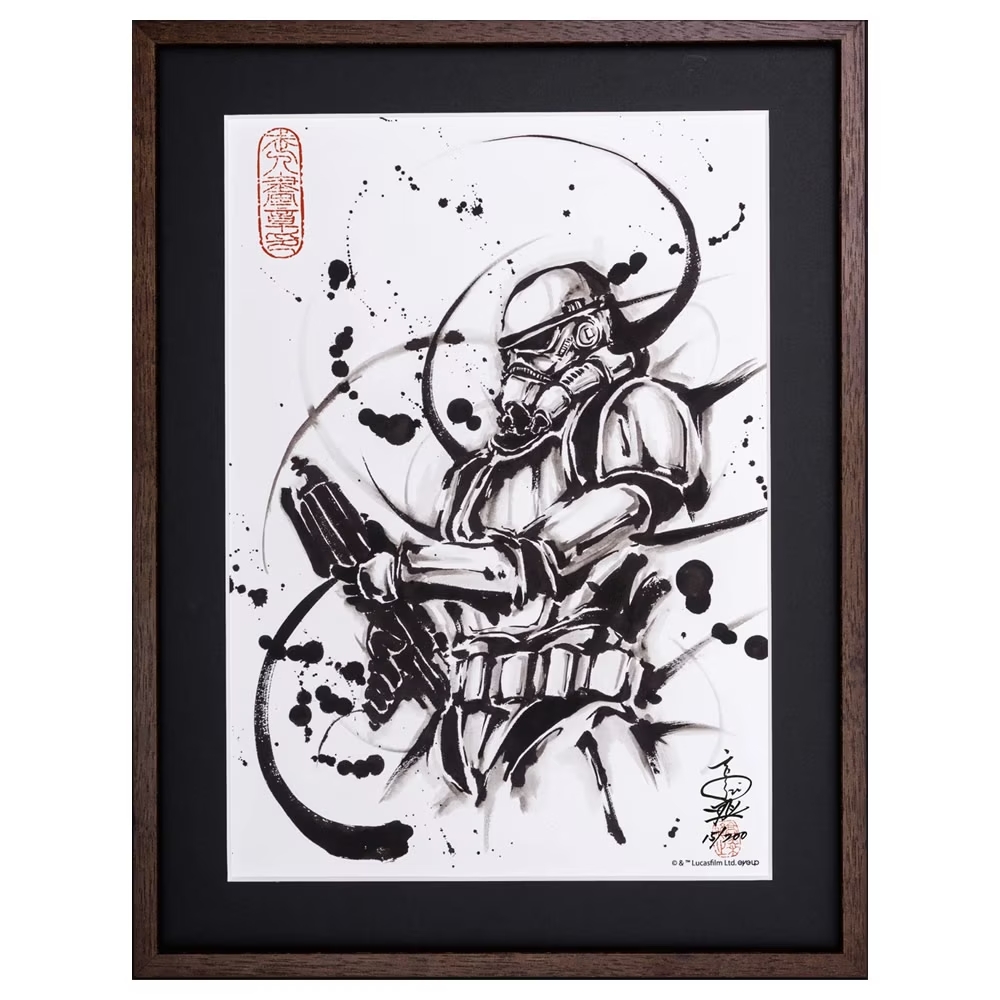 งดงามสุด ๆ กับภาพวาดและโปสเตอร์ของ Star Wars ในสไตล์ Ukiyo-e 5 Star Wars
