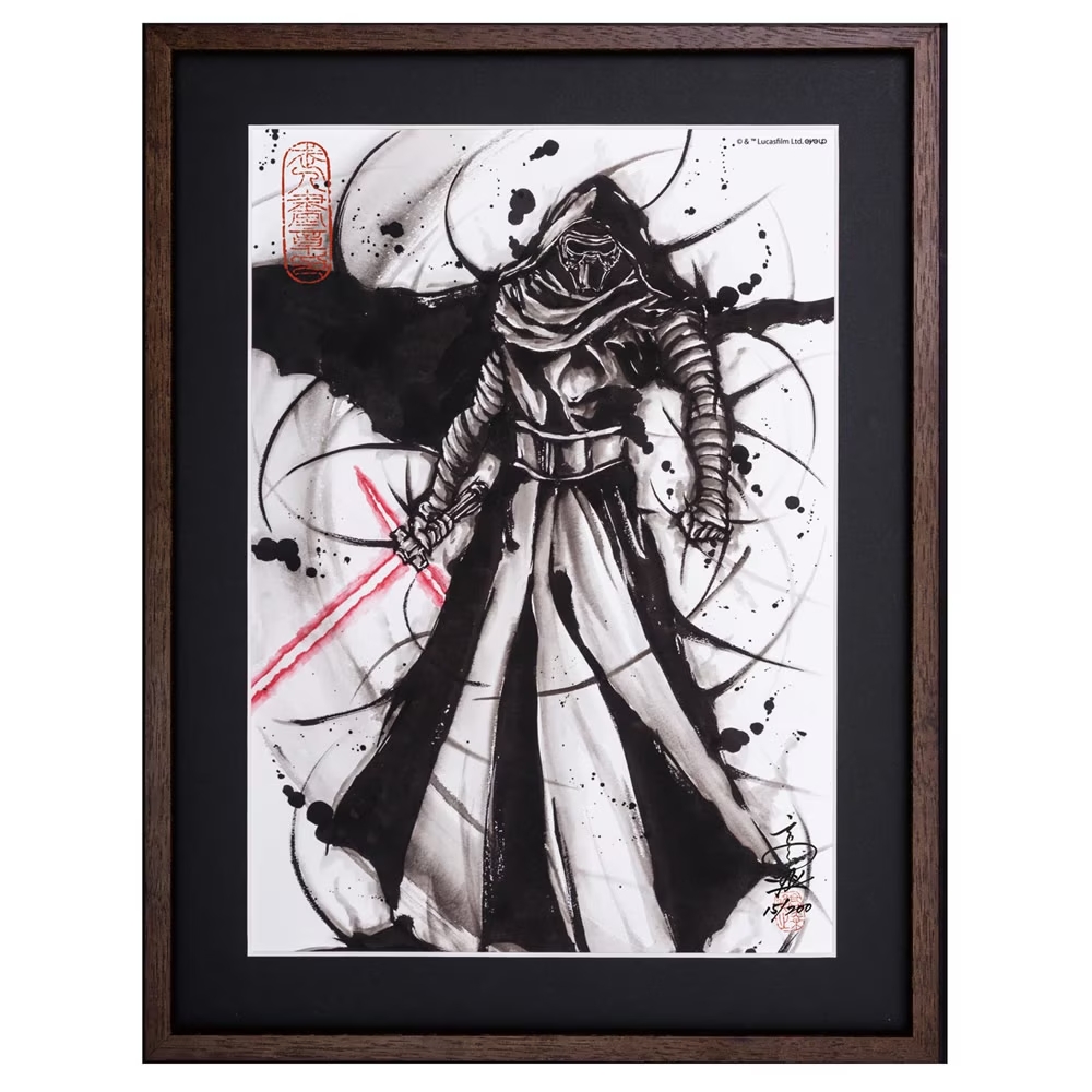 งดงามสุด ๆ กับภาพวาดและโปสเตอร์ของ Star Wars ในสไตล์ Ukiyo-e 2 Star Wars