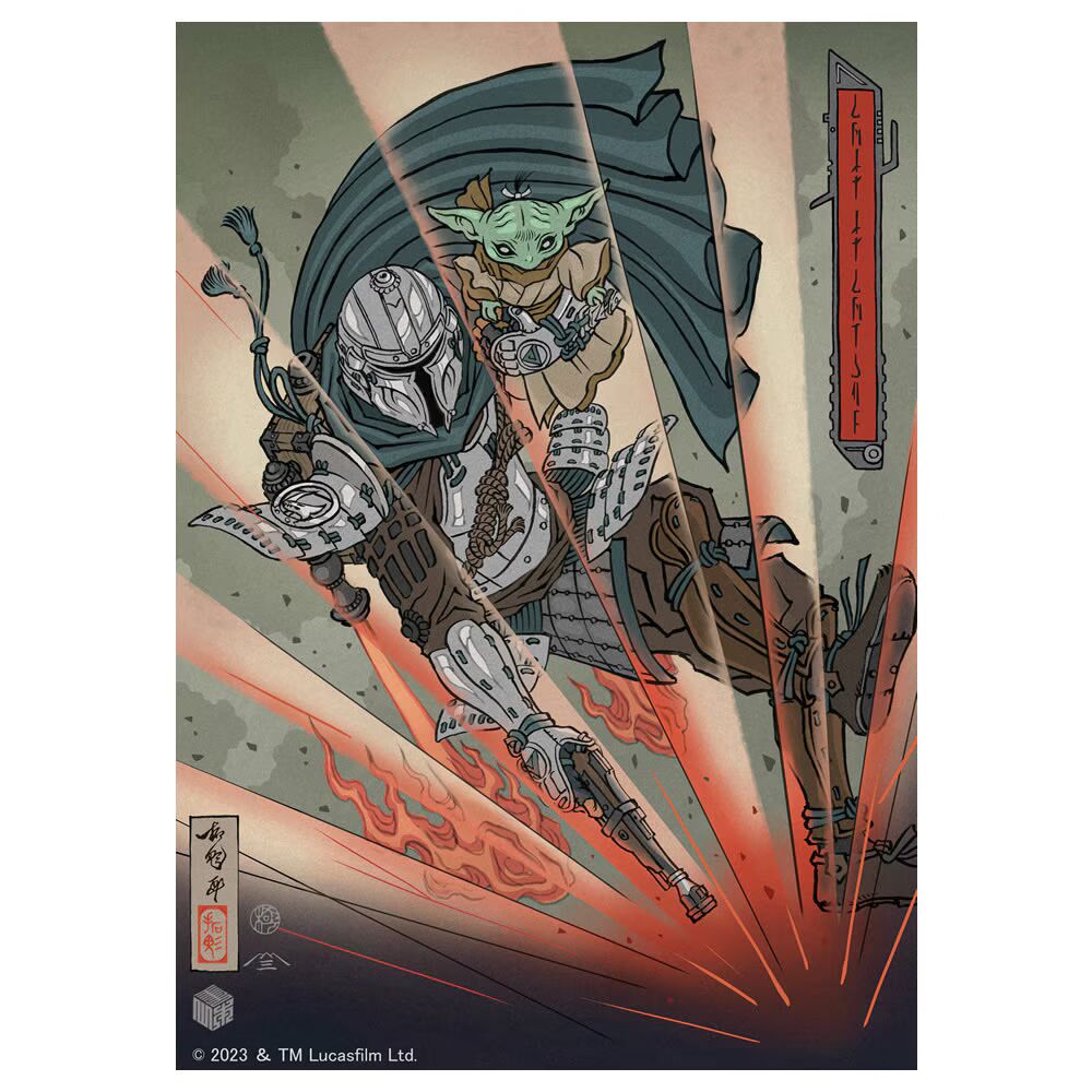 งดงามสุด ๆ กับภาพวาดและโปสเตอร์ของ Star Wars ในสไตล์ Ukiyo-e 17 Star Wars
