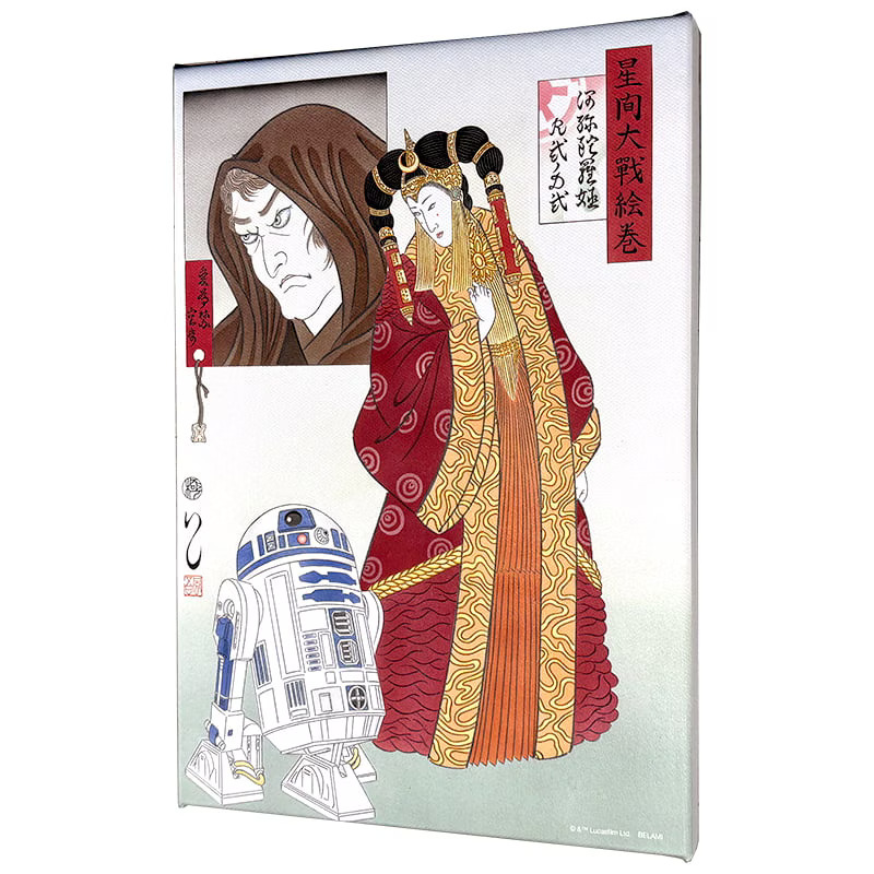 งดงามสุด ๆ กับภาพวาดและโปสเตอร์ของ Star Wars ในสไตล์ Ukiyo-e 14 Star Wars