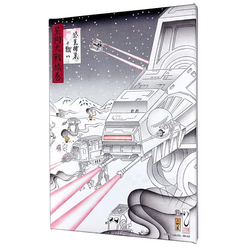 งดงามสุด ๆ กับภาพวาดและโปสเตอร์ของ Star Wars ในสไตล์ Ukiyo-e 13 Star Wars
