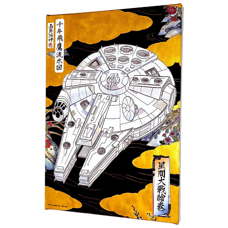 งดงามสุด ๆ กับภาพวาดและโปสเตอร์ของ Star Wars ในสไตล์ Ukiyo-e 11 Star Wars