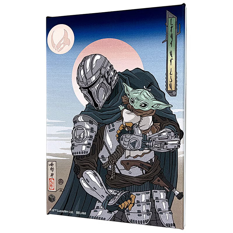 งดงามสุด ๆ กับภาพวาดและโปสเตอร์ของ Star Wars ในสไตล์ Ukiyo-e 10 Star Wars
