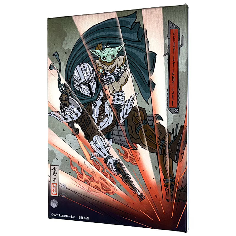 งดงามสุด ๆ กับภาพวาดและโปสเตอร์ของ Star Wars ในสไตล์ Ukiyo-e 9 Star Wars