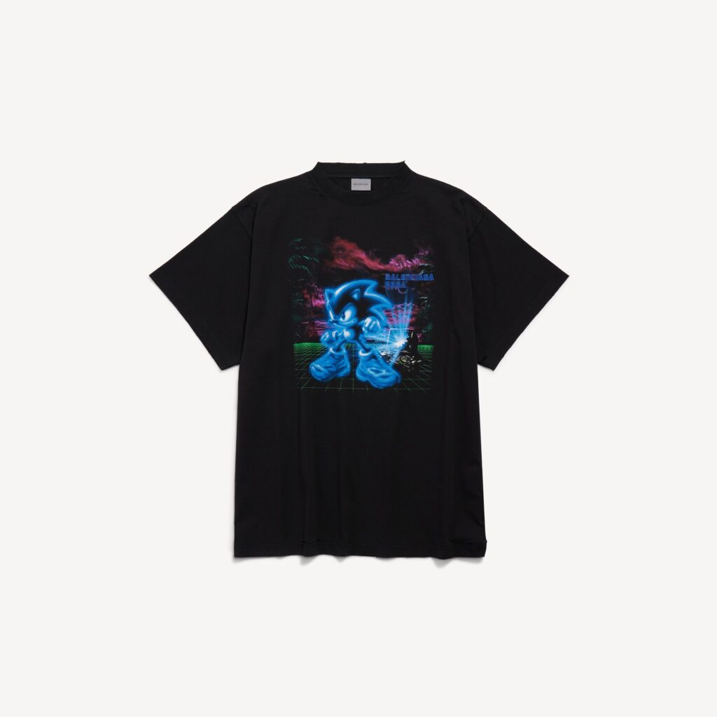 เครื่องแต่งกายคอลเลคชั่นพิเศษ Balenciaga x SEGA 8 Balenciaga