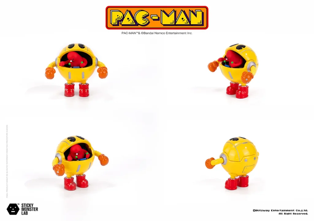 กล่องสุ่มฟิกเกอร์ Pacman x Sticky Monster Lab งานน่าสะสมจาก Blitzway 2 Pacman