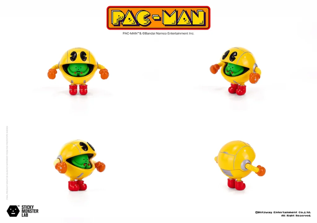 กล่องสุ่มฟิกเกอร์ Pacman x Sticky Monster Lab งานน่าสะสมจาก Blitzway 3 Pacman