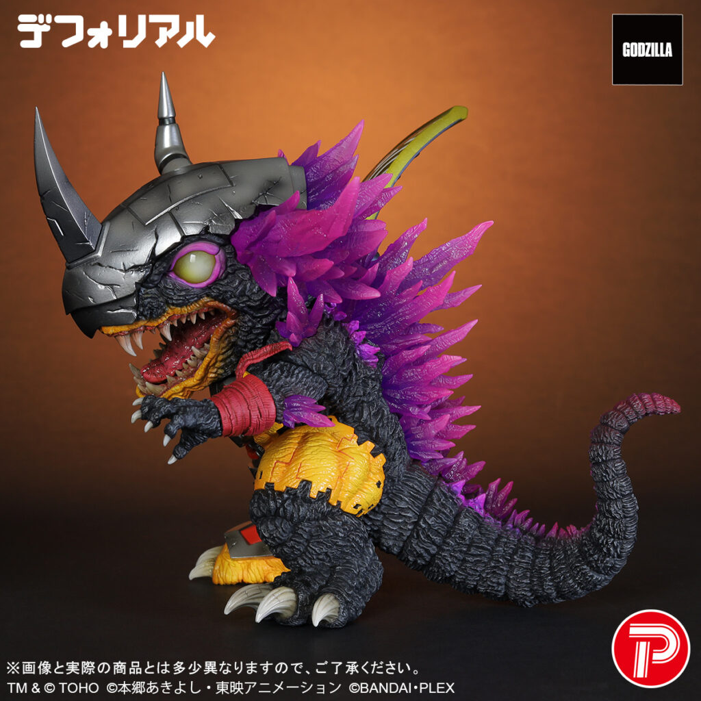Digimon x Godzilla ในร่างสุดยอดของ Agumon ในซีรีย์ DEFOREAL 4 Godzilla