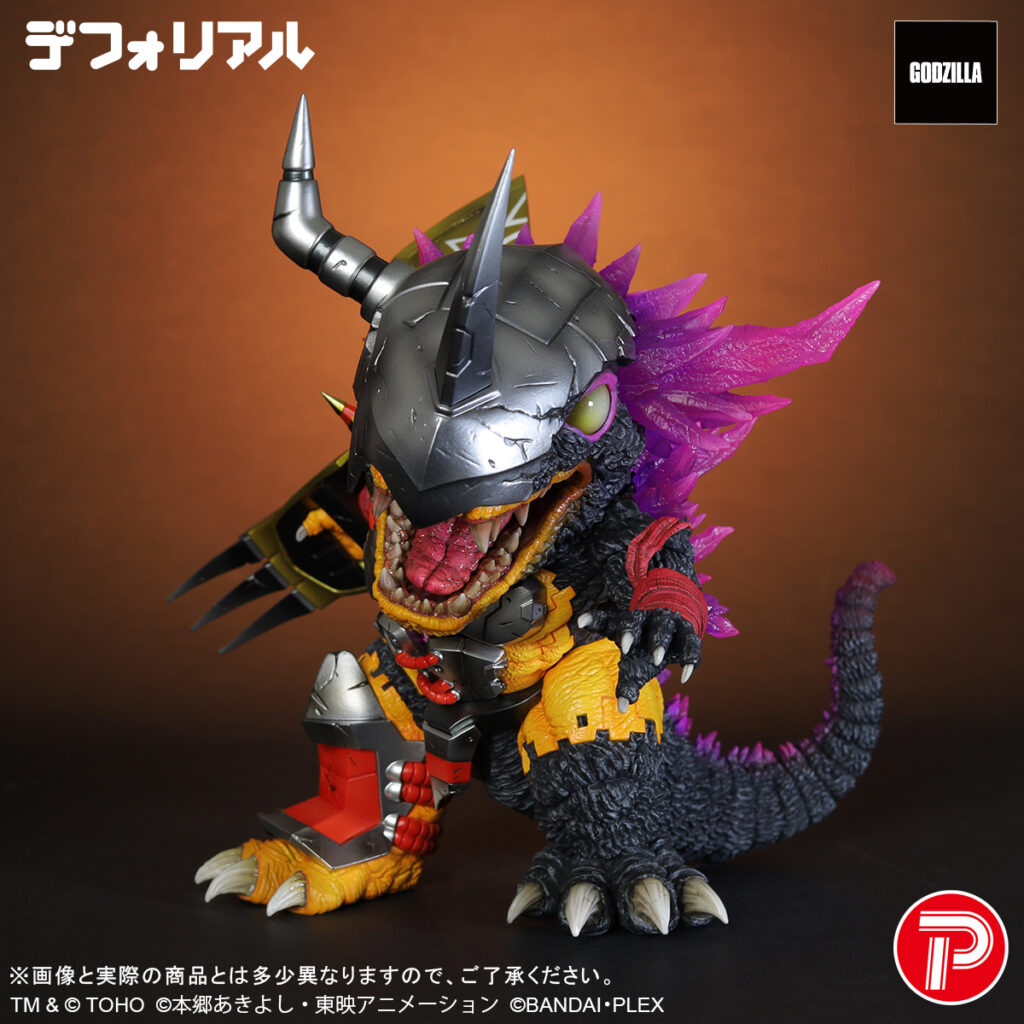 Digimon x Godzilla ในร่างสุดยอดของ Agumon ในซีรีย์ DEFOREAL 2 Godzilla