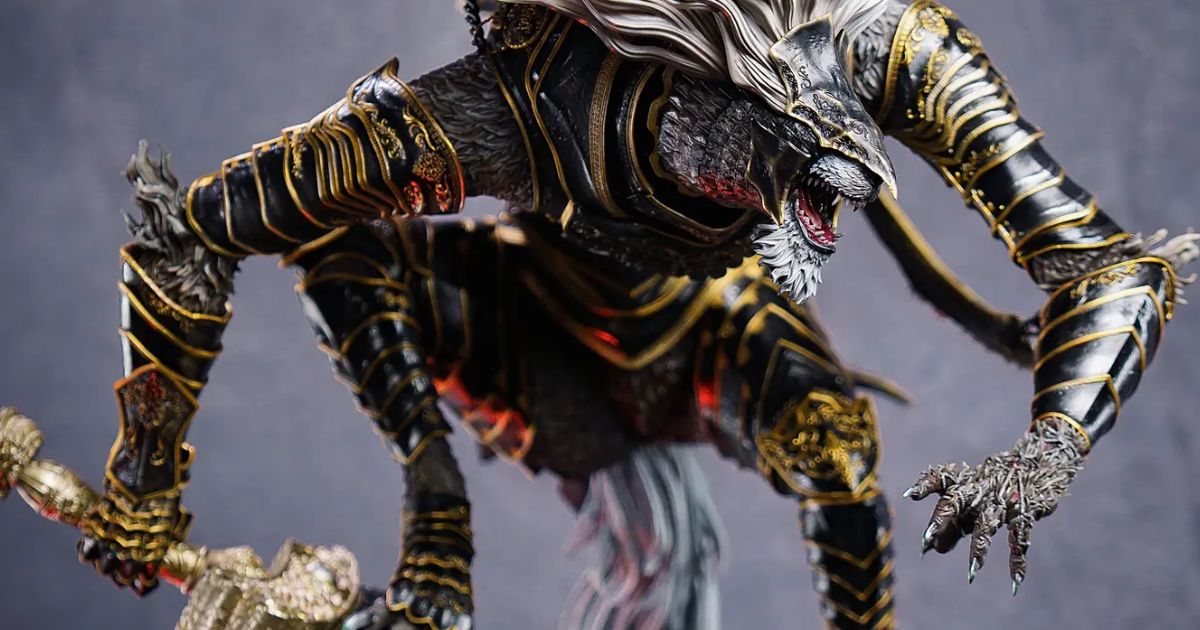 Maliketh บอส Elden Ring สเกล 1/4 พร้อมเกราะและฐานสุดอลังการ!!