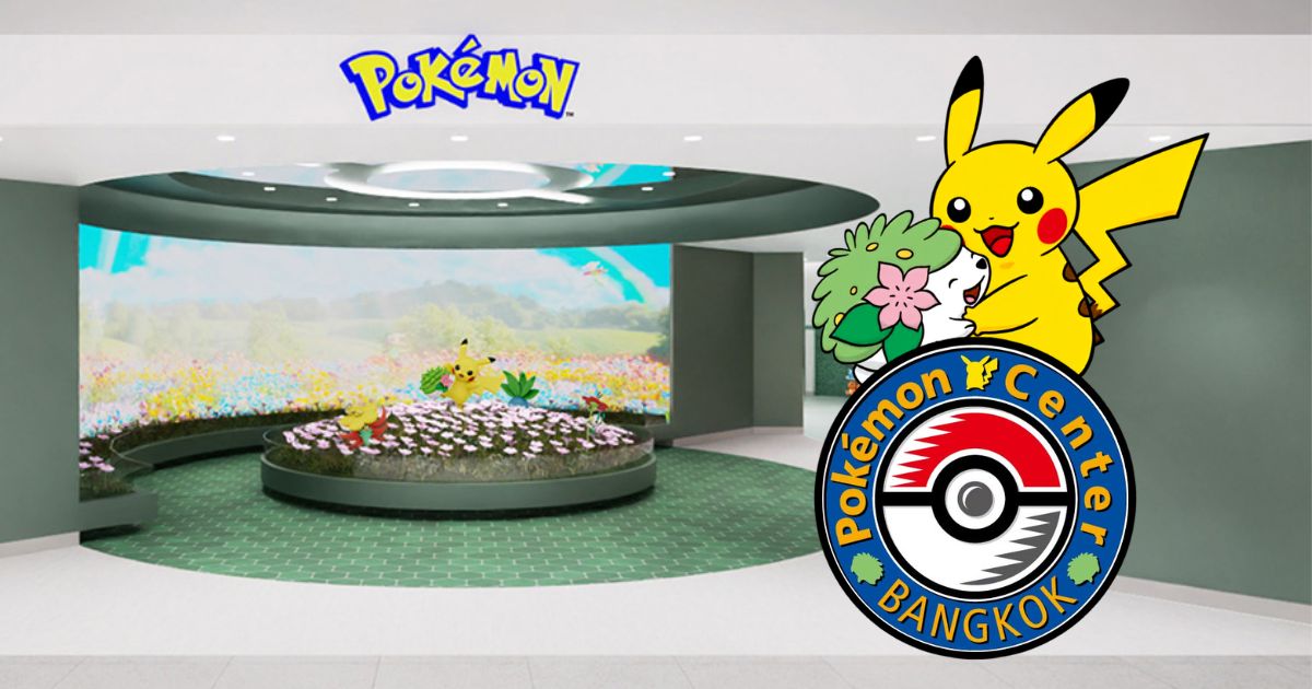 Pokémon Center กรุงเทพฯ เปิด ธ.ค. นี้! พร้อมเลือก Shaymin เป็นมาสคอต