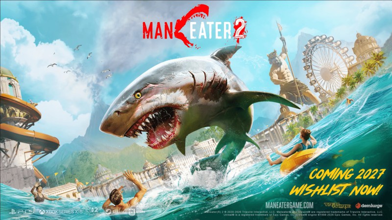 Maneater 2 เปิดตัว! กลับมาเป็นฉลามกินคนสุดปั่นอีกครั้ง