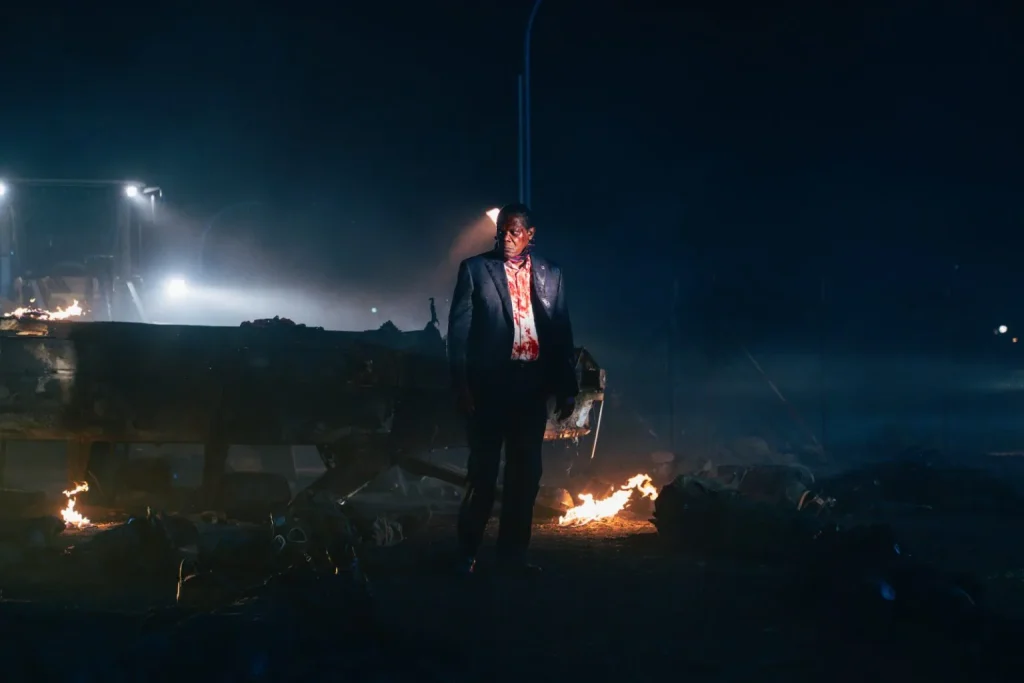 The Beast ขับรถฝ่ารัฐประหารกับ Samuel L. Jackson ในบทประธานาธิบดี
