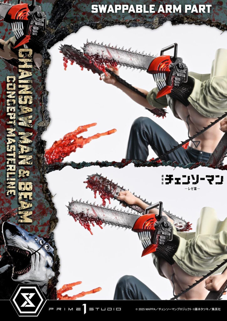 ฟิกเกอร์สุดบ้าคลั่ง Concept Masterline Chainsaw Man: Reze Arc จาก Prime 1 Studio 7 Chainsaw Man