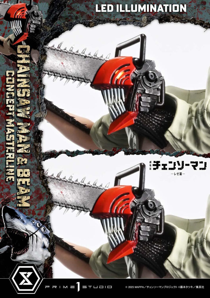 ฟิกเกอร์สุดบ้าคลั่ง Concept Masterline Chainsaw Man: Reze Arc จาก Prime 1 Studio 8 Chainsaw Man