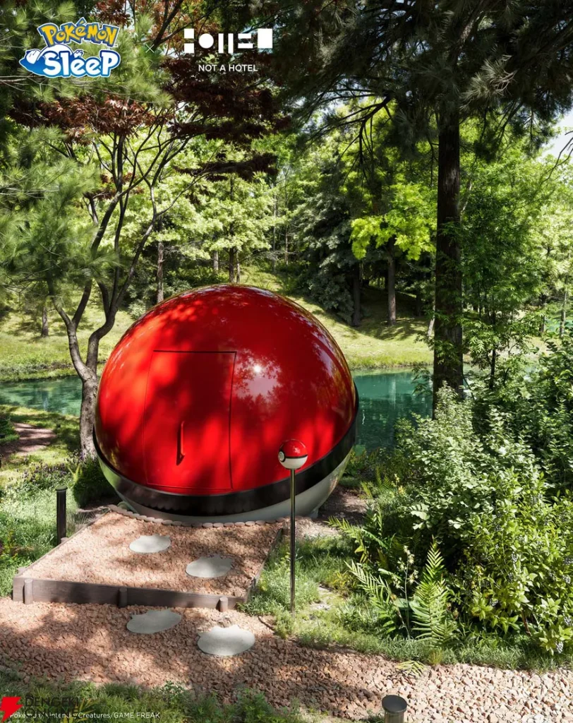 ฝันเป็นจริง! ญี่ปุ่นสร้างโรงแรม Poke Ball พักได้จริง