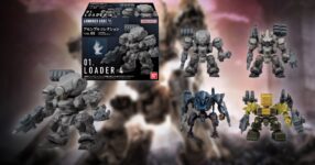 ฟิกเกอร์หุ่นรบสไตล์จิบิจาก ARMORED CORE VI FIRES OF RUBICON  Vol.01