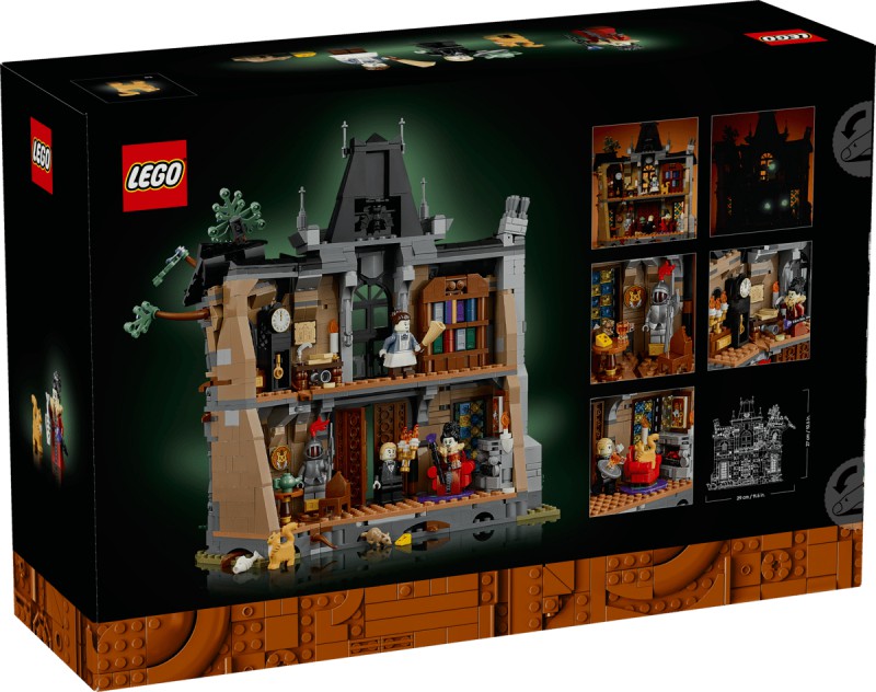 LEGO เปิดคฤหาสน์นายกเทศมนตรี บ้านเอียงและฟิกเกอร์เรืองแสงได้
