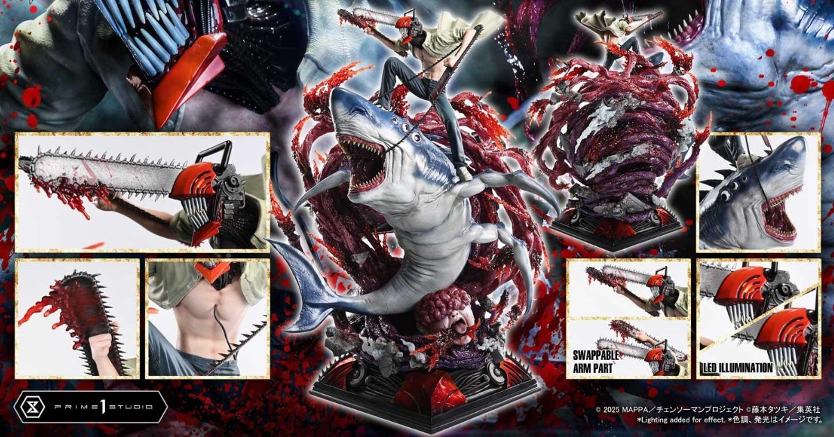 ฟิกเกอร์สุดบ้าคลั่ง Concept Masterline Chainsaw Man: Reze Arc จาก Prime 1 Studio 1 ฟิกเกอร์สุดบ้าคลั่ง Concept Masterline Chainsaw Man: Reze Arc จาก Prime 1 Studio