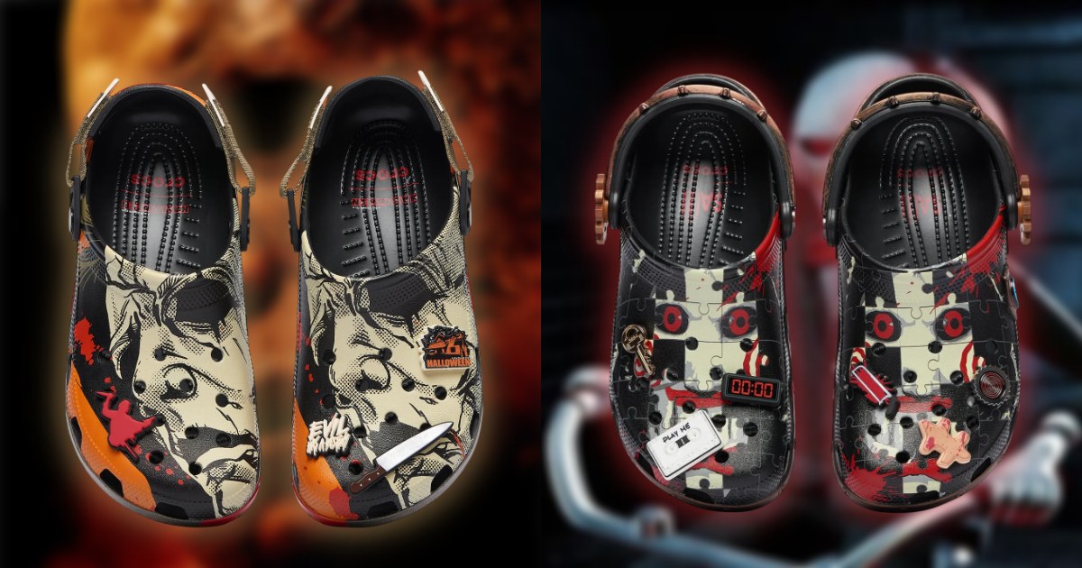 Crocs เตรียมปล่อยคอลเลคชั่นใหม่ต้อนรับเทศกาลฮาโลวีนกับ SAW และ Halloween