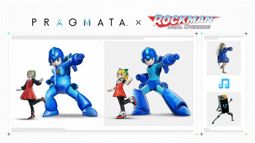 PRAGMATA แจก DLC ฟรี! จับคู่สองคู่หูแต่งเป็น Rockman 2 PRAGMATA แจก DLC ฟรี! จับคู่สองคู่หูแต่งเป็น Rockman