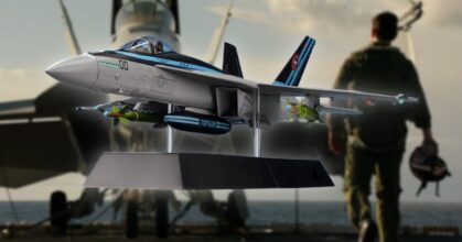โมเดลเครื่องบินขับไล่สุดเท่จาก Top Gun Maverick