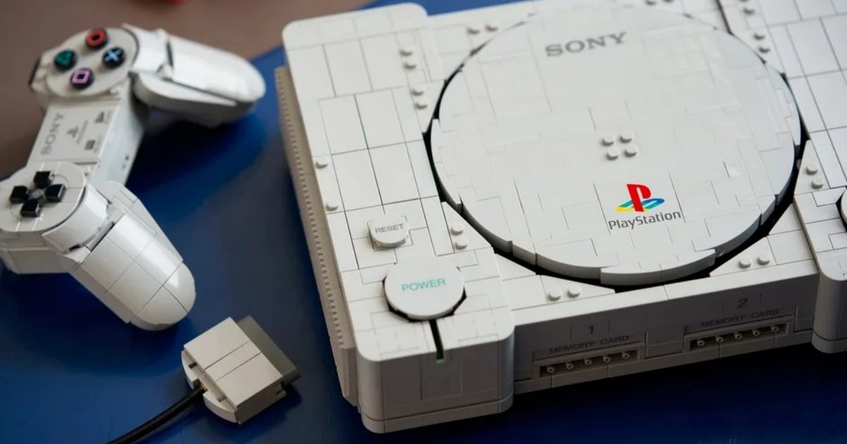 รอเลย! LEGO เปิดตัวชุดตัวต่อ PlayStation 1 เอาใจวัย 90s